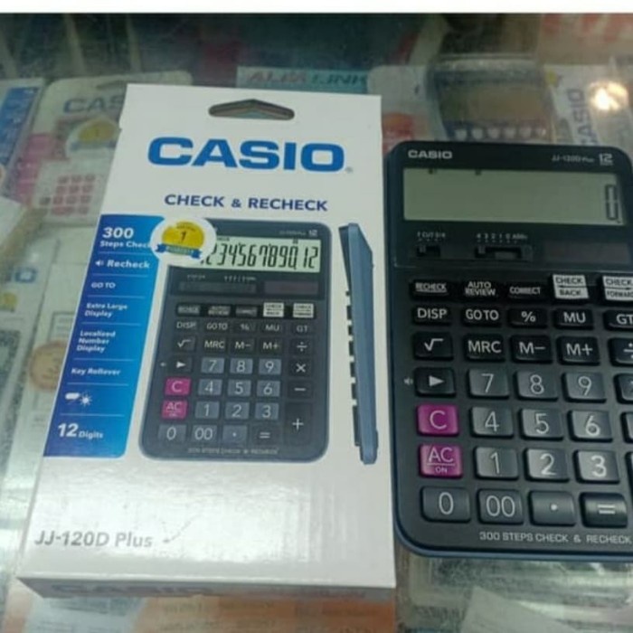 

Casio Jj-120D - Check & Correct Kalkulator