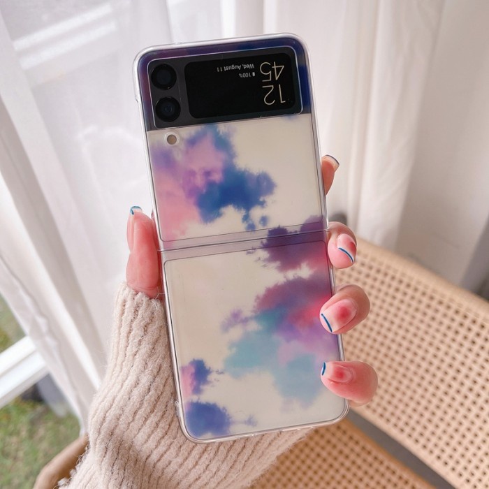 READY CLOUD CASE CASING SAMSUNG GALAXY Z FLIP 3 Z FLIP3 ZFLIP 5G LUCU