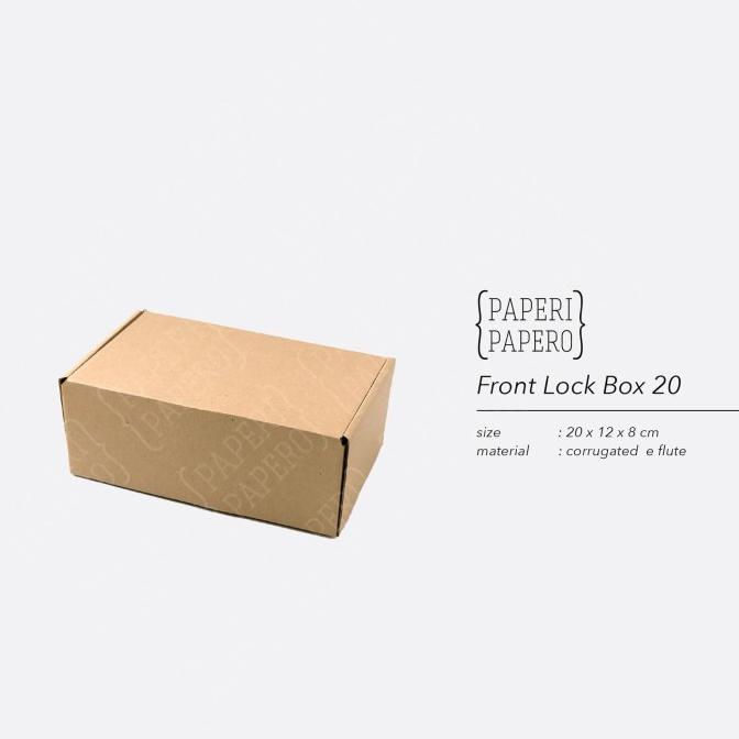 

Kualitas terbaik] Box Kardus - Packaging Kaos / Kue / Serba Guna (20 x 12 x 8 cm)