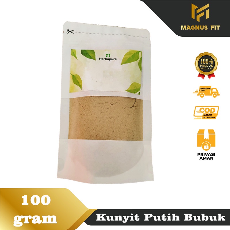 

☘️Magnus Fit☘️ Kunyit Putih Bubuk Murni 100% Mengatasi gangguan pencernaan