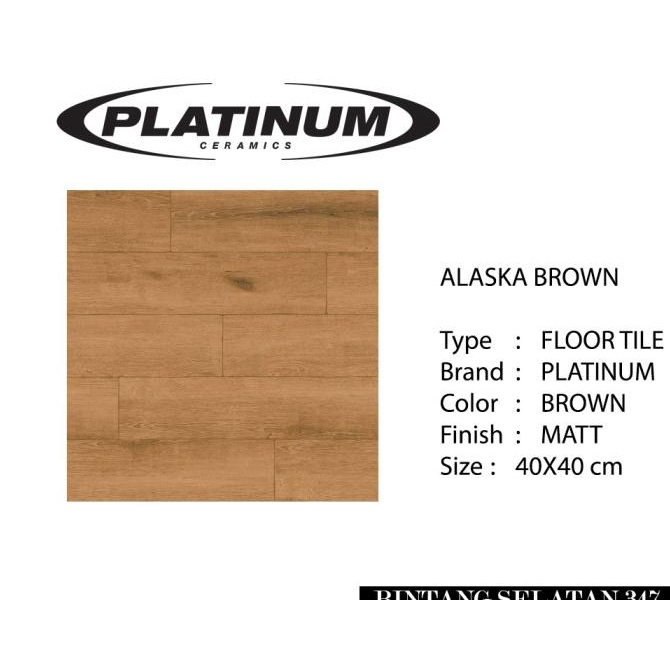 *$*$*$*$] KERAMIK LANTAI PLATINUM KW 1/ FLOOR TILE CERAMIC ALASKA 40X40 MATT