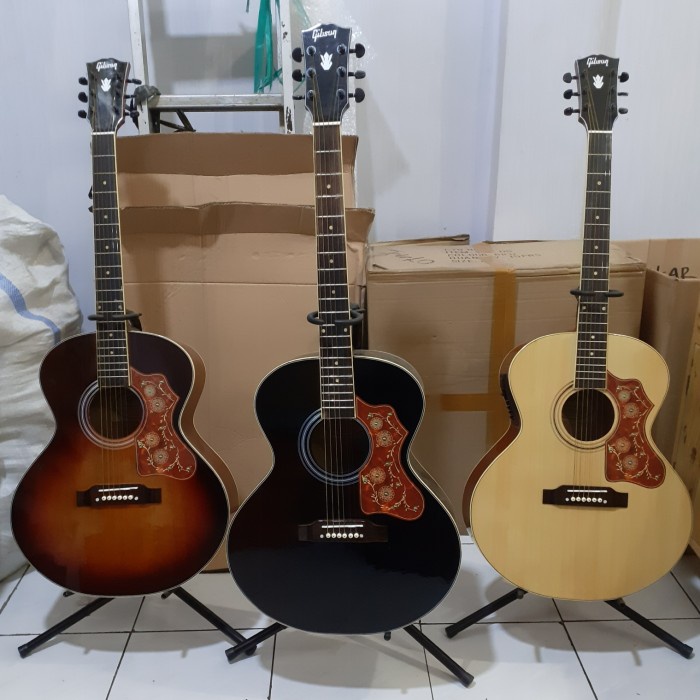 Gitar Akustik Elektrik Model Gibson