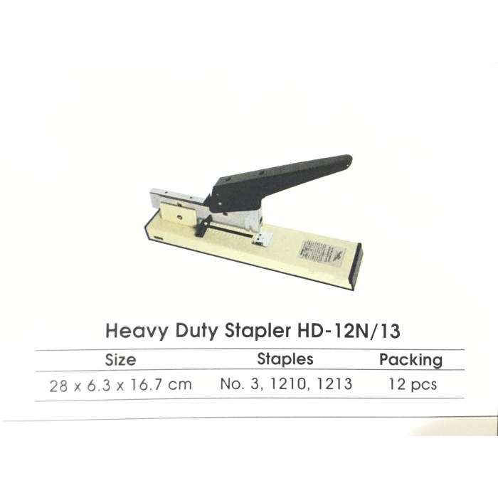 

Stapler Heavy Duty Jilid Staples Joyko Hd12N/13 Hd12N/13 Hd-12N/13