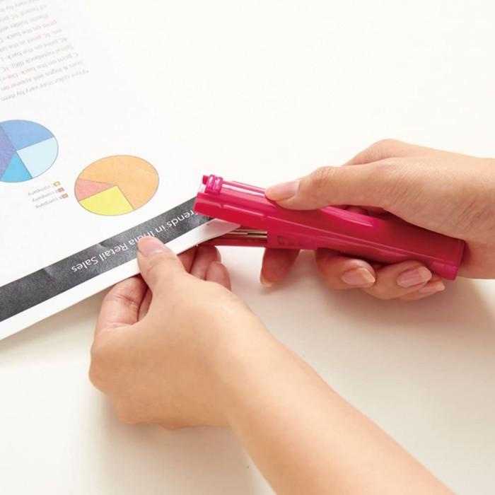 

SUN-STAR STICKYLE PORTABLE STAPLER FOLDABLE PEN TYPE BARREL