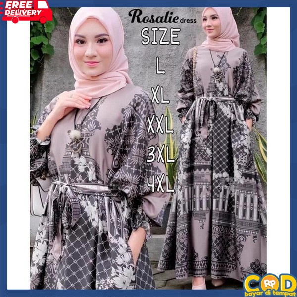 Ganis Motip Modern Bsju Vatik Kombimasi Bju Bayik Muslimah Gamis Batik Wanita Ghamis Bstik Wnta Gamu