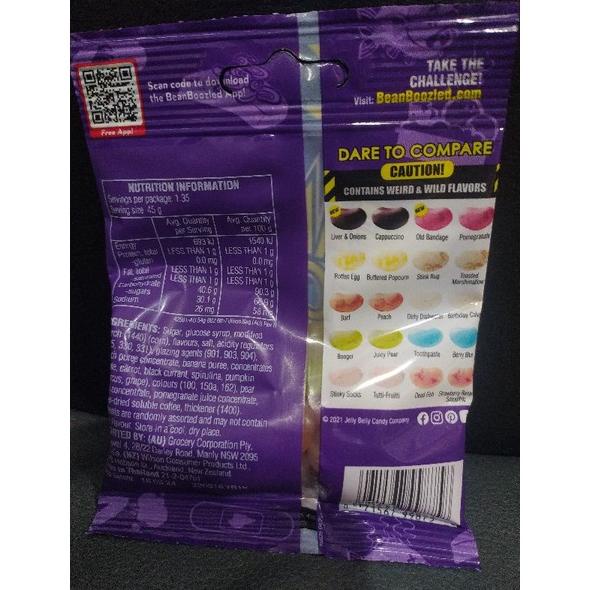 

Btg587 Bean Boozled Refill Plastic Bag Edisi 6 (6Th Edition) 54Gram Murah