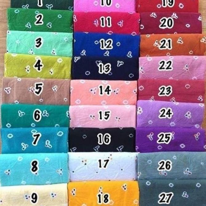 kain jumputan solo cengkeh