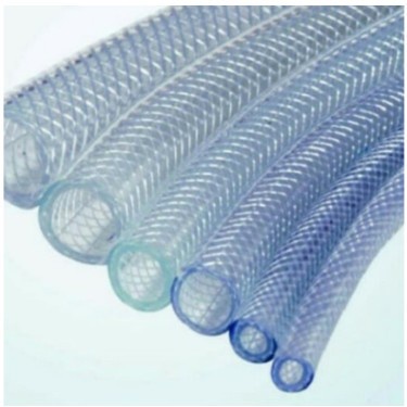 Hiprex Selang Air Benang 1 1/4 Inch Selang Air Benang Transparan Taman keren