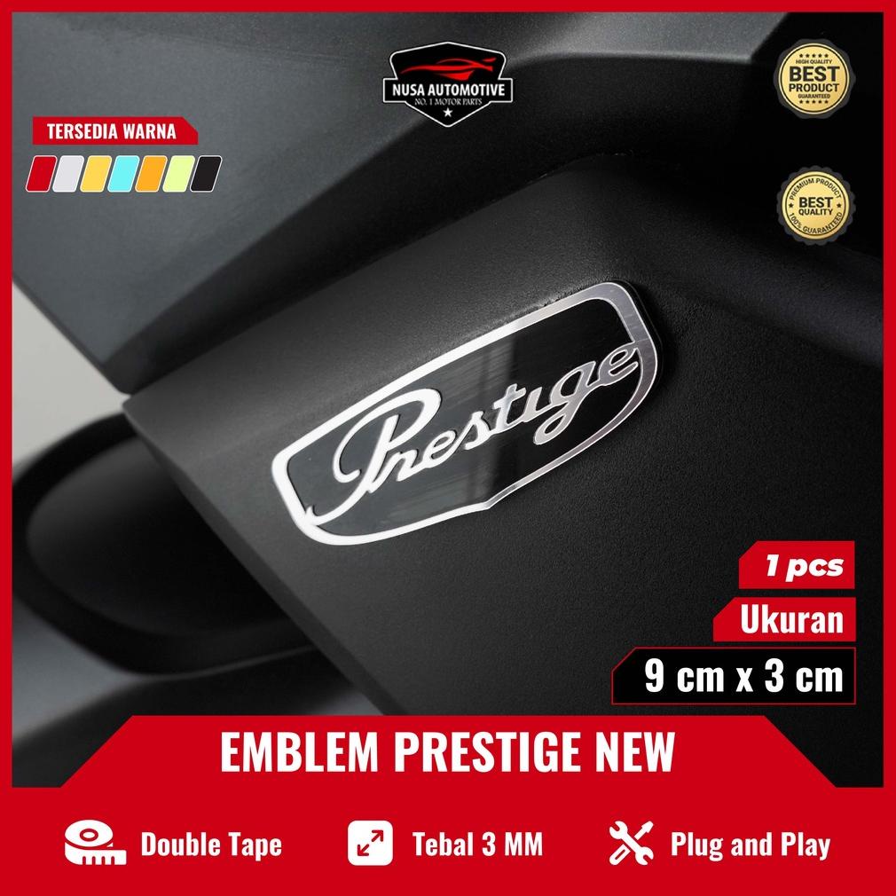Emblem Prestige Honda 3D Emblem Timbul Prestige Original Logo Prestige Thailand Emblem Prestige Pcx 
