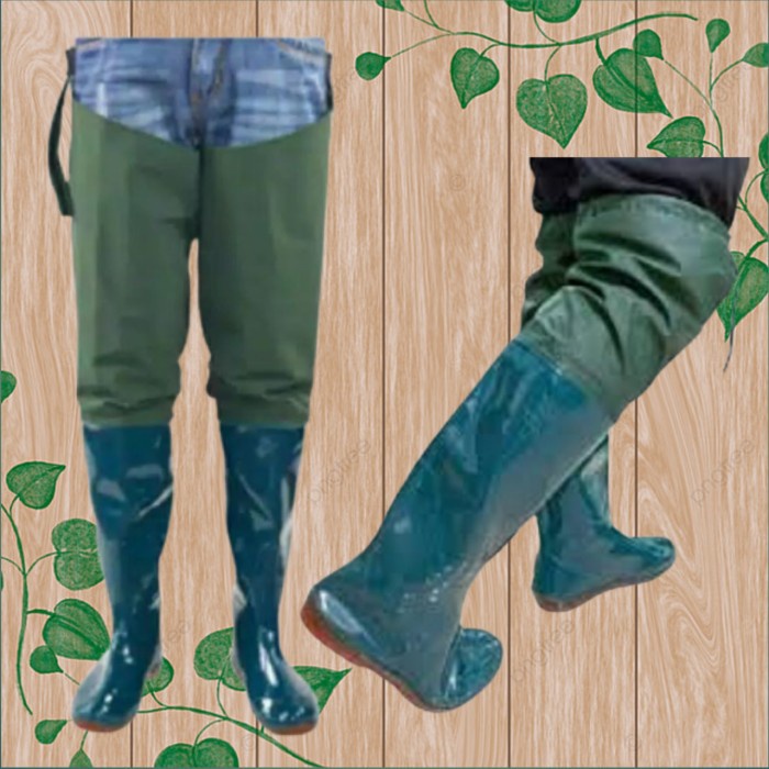 ALAT KESELAMATAN SEPATU BOOTS SAWAH PANJANG PRIA ANTI KEONG ANTI LUMPUR ORIGINAL