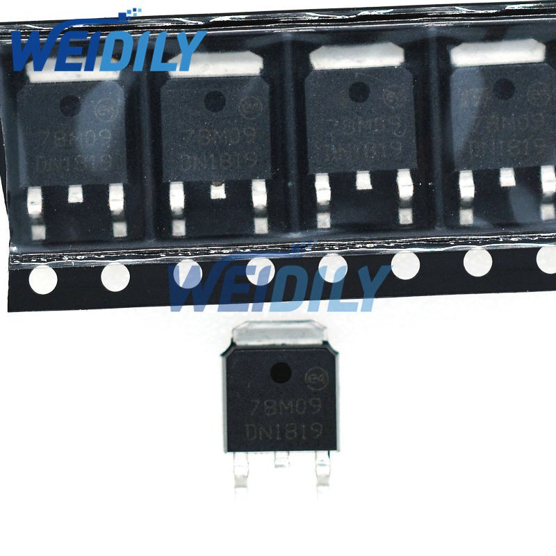 ✅&10PCS 78M09 7809 SMD Three Terminal Regulator Integration TO-252 New