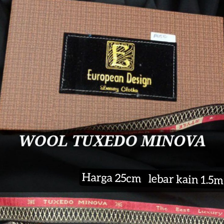 Terkini KAIN WOOL 25cm BAHAN JAS BAHAN CELANA / KAIN SEMI WOOL Super Promo