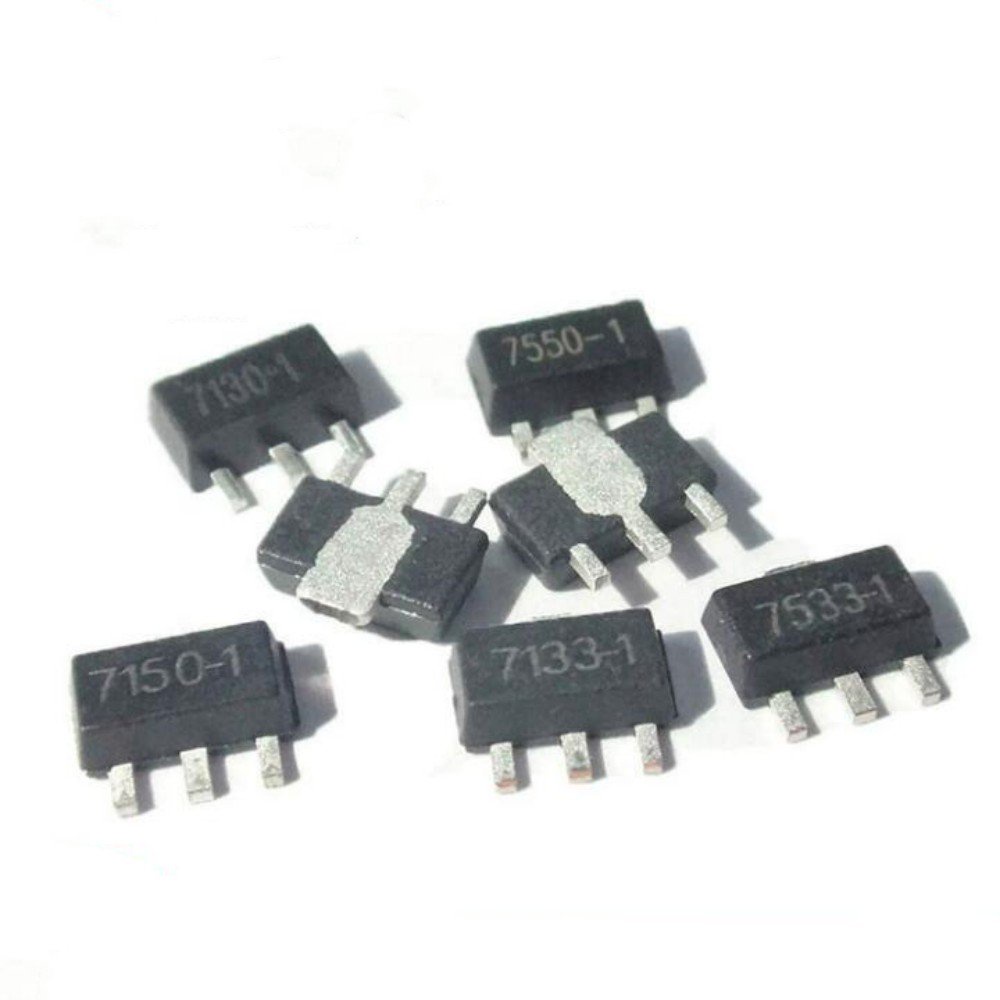 ✅&20PCS HT7533 7530 7536 HT7550-1/-2 SMD SOT-89 Three-Terminal Regulator Chip