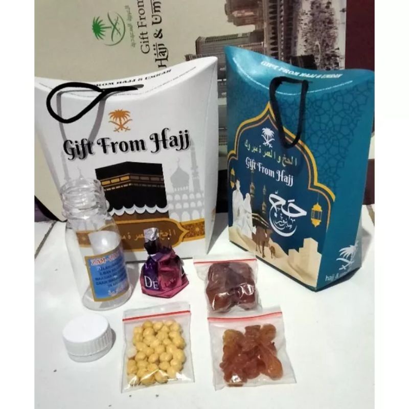 

Paket oleh oleh haji dan umroh ekonomis paper bag