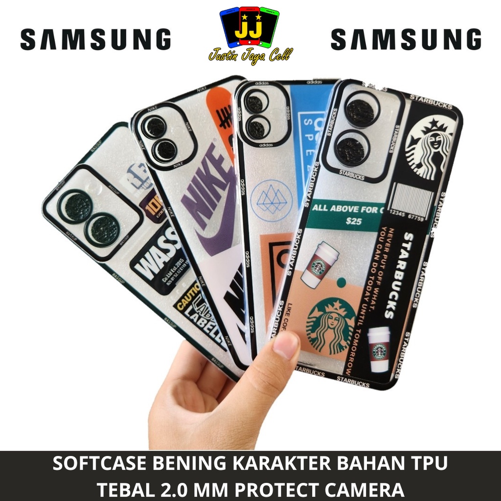 SOFTCASE BENING KARAKTER BAHAN TPU TEBAL 2.0 MM SAMSUNG A34 5G A54 5G A74 5G BRANDED PROTECT CAMERA