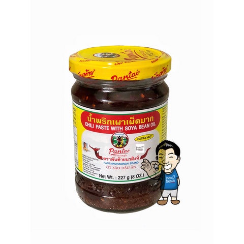 

Pantai Norasingh Chili Paste Soya Bean Oil- Sambal Pasta Thai 227 g