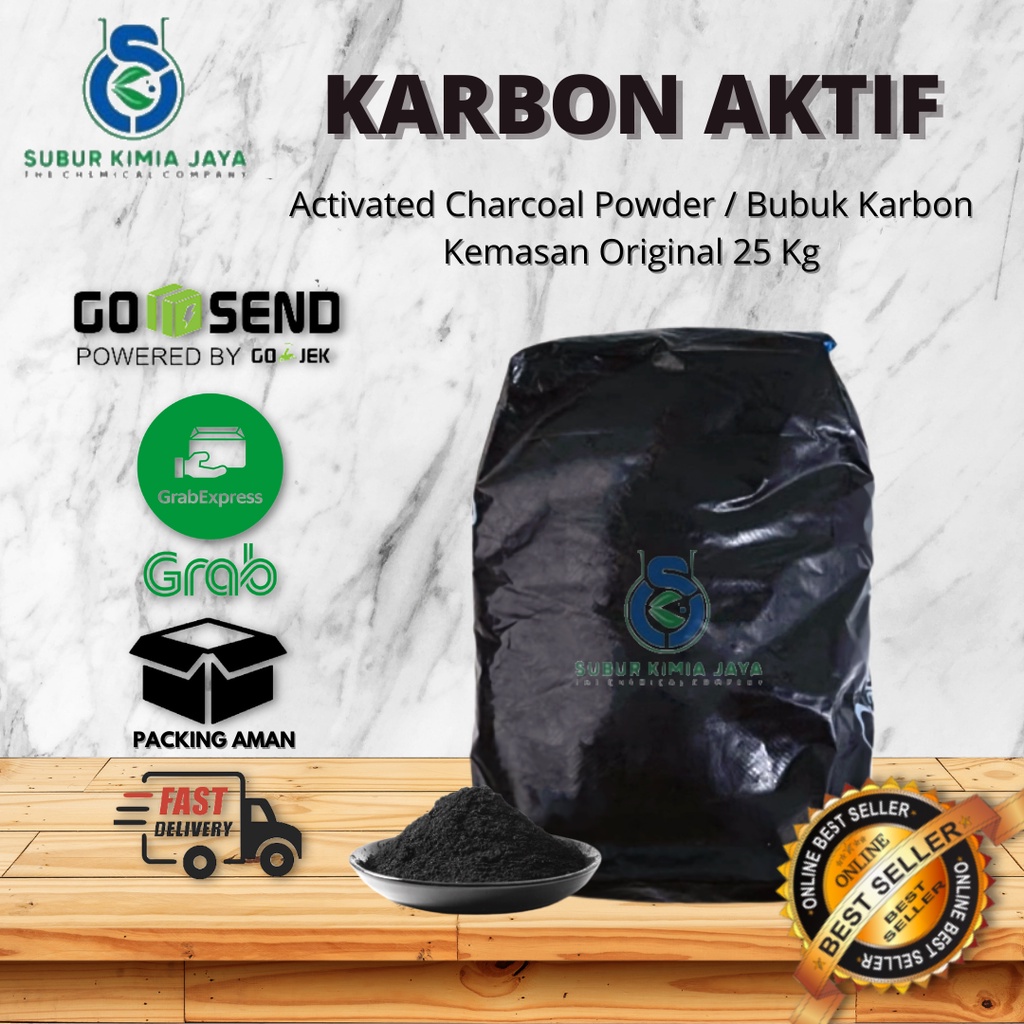 

Karbon Aktif Powder / Carbon Active Powder 25 Kg Premium