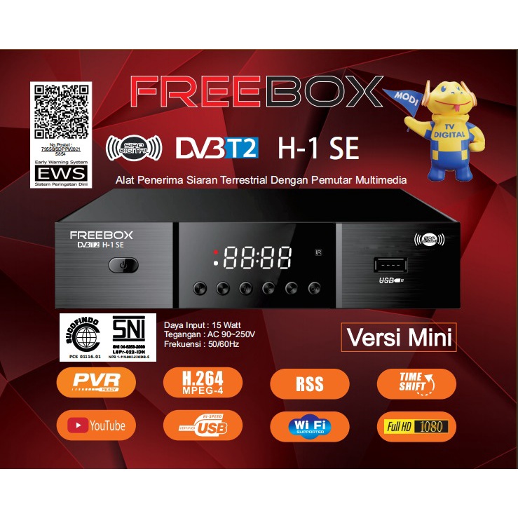STB TV Digital Freebox