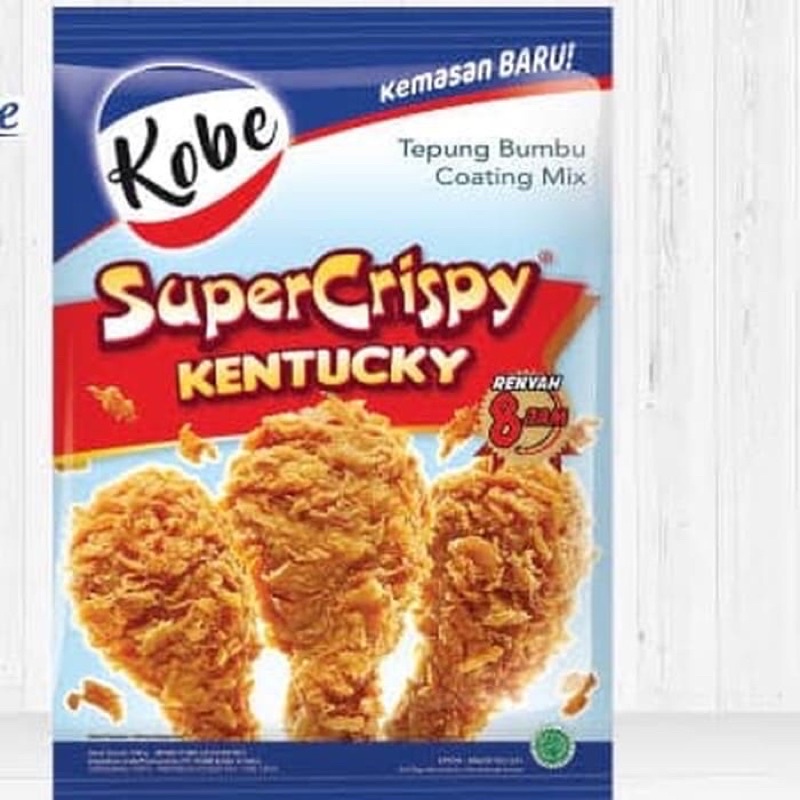 

Kobe tepung bumbu kentucky super crispy 850gr