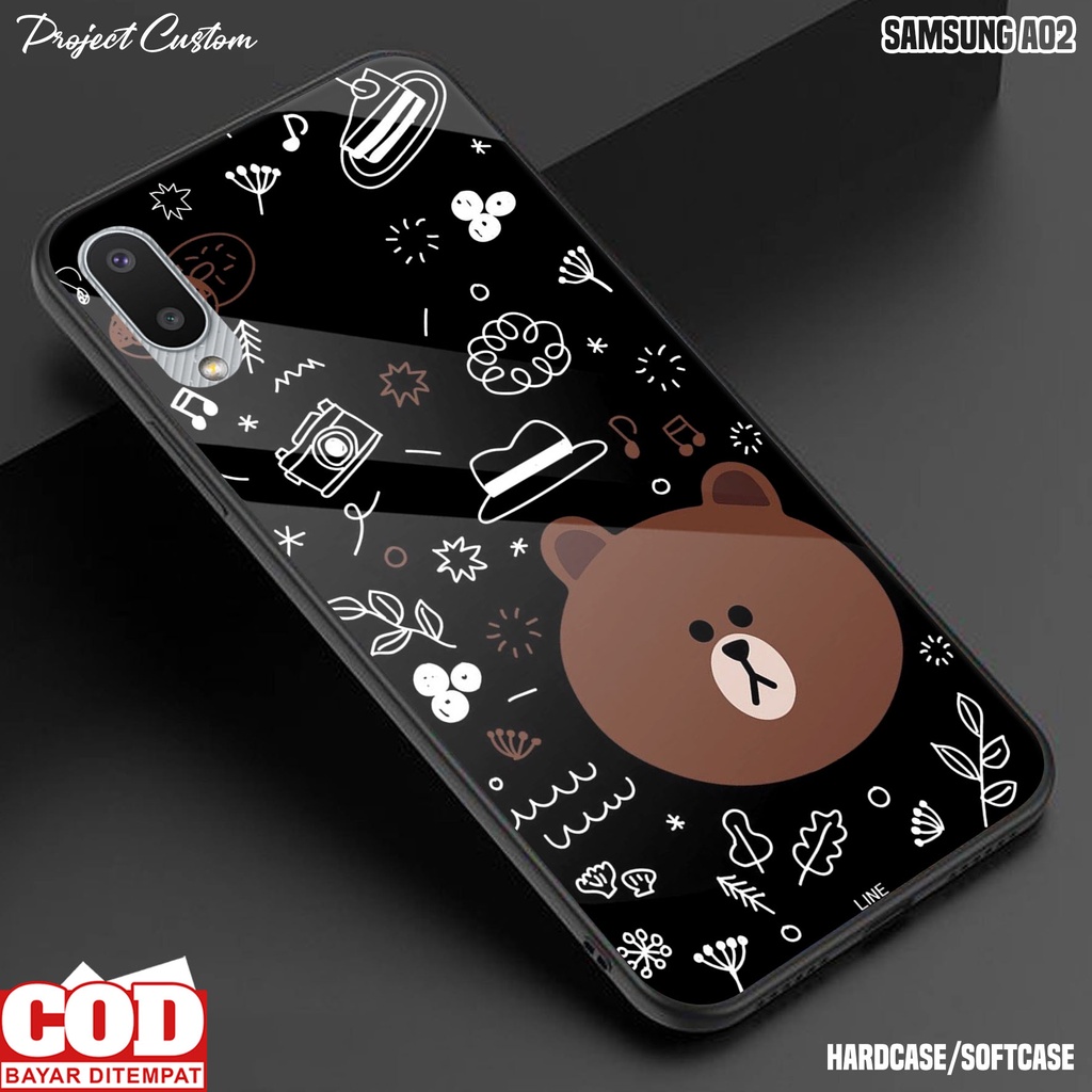 Case SAMSUNG A02 - Casing Hp SAMSUNG A02 Terbaru [ LN-03 ] Softcase Hp Samsung A02 - Silikon Hp - Ke