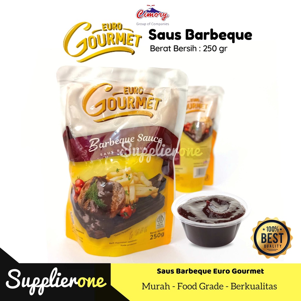 

Euro Gourmet Saus Barbeque / Saus Barbeque / Saus Barbeque Euro Gourmet 250gr / Sambal Barbeque / Sambal Barbeque Euro Gourmet