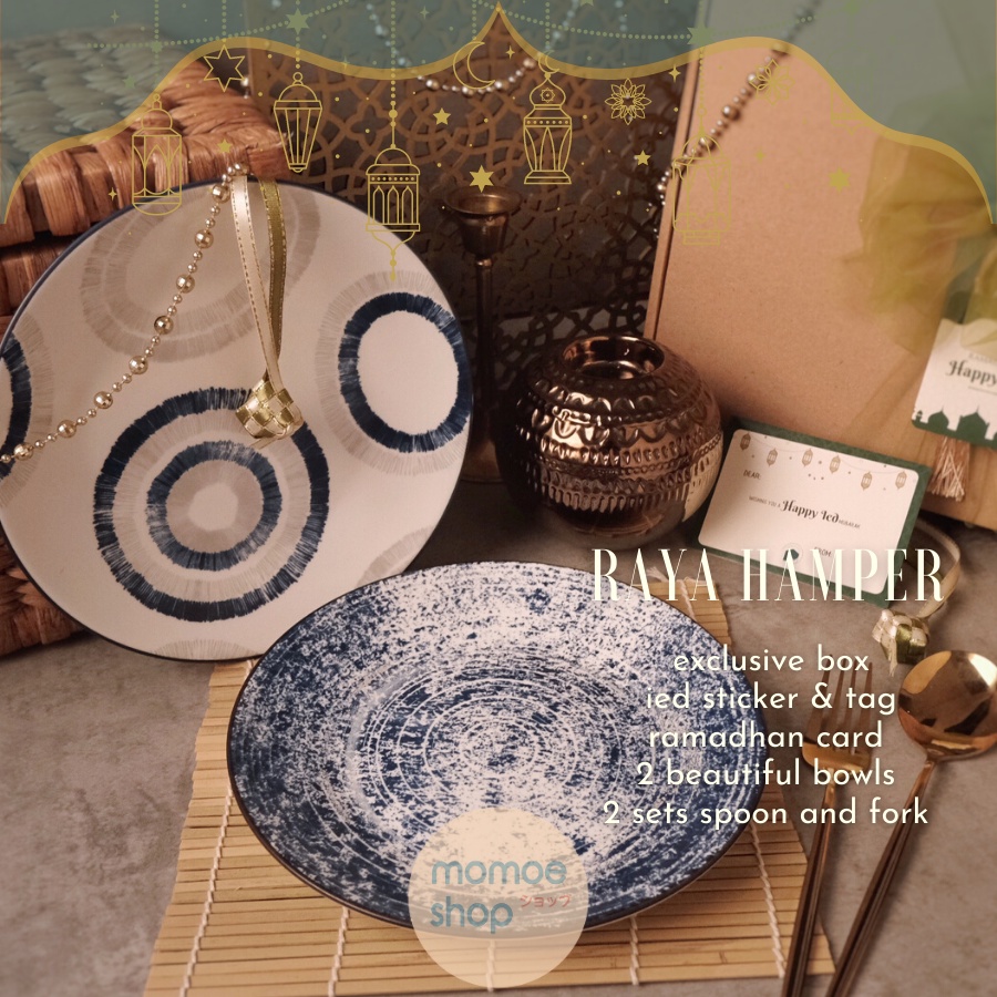 

Paket hampers lebaran idul fitri parcel kado ramadhan gift premium plate piring set tableware hamper ied parsel japanese bingkisan alat makan peralatan dinnerware set
