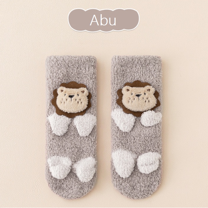 Kaos Kaki Bayi Tebal Anti Slip / Kaos Kaki Anak Tebal Anti Slip