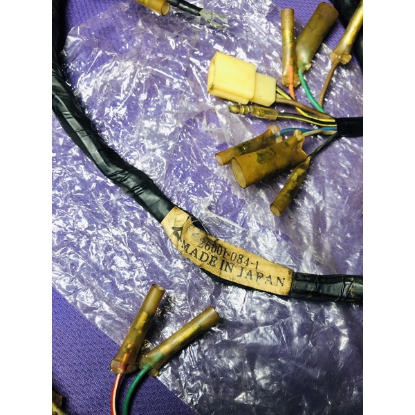 kabel bodi body yamaha v50 v70 v75 296 82590 22 wiring harness original nos japan