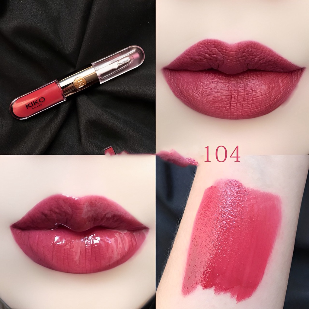 Kiko Milano 100% Asli Blossoming Beauty Long Lasting Matte Lipstick original lipstik matte tahan lama asli lipstik lip balm 6ML