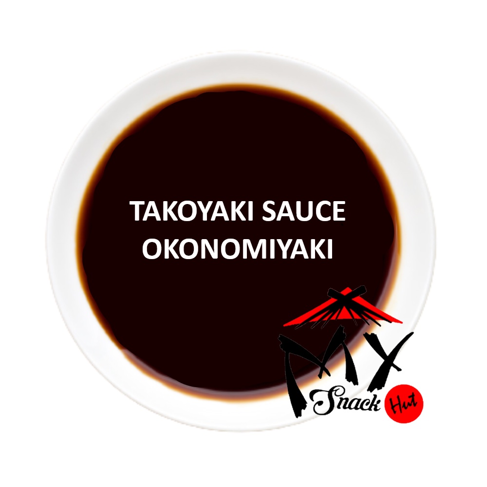 TAKOYAKI SAUCE 50ML - SAUS SAOS OKONOMIYAKI TAKO BOLA GURITA JAPANESE BBQ BAKAR PREMIUM JEPANG HALAL