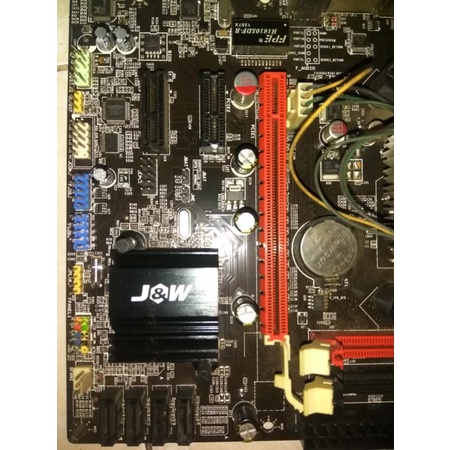 Paket Mainboard PC Komputer Socket 775 - Processor Core2duo - Fun - memory ddr3 2gb