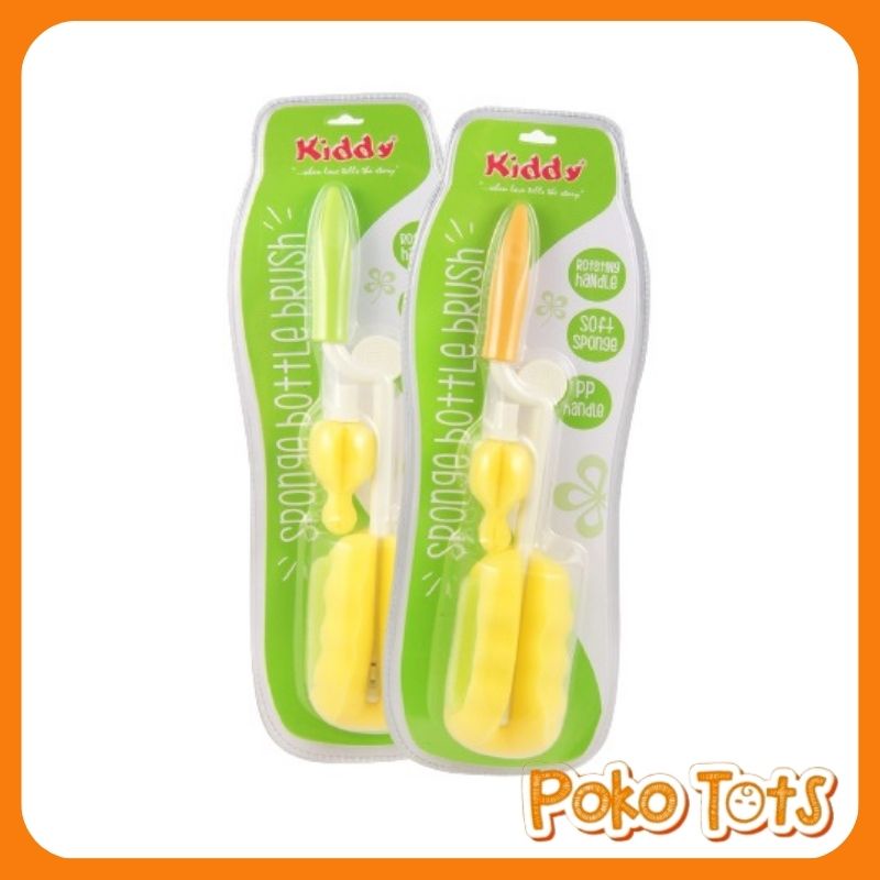 Kiddy Sponge Bottle Brush Sikat Spons Botol dan Dot Naoki