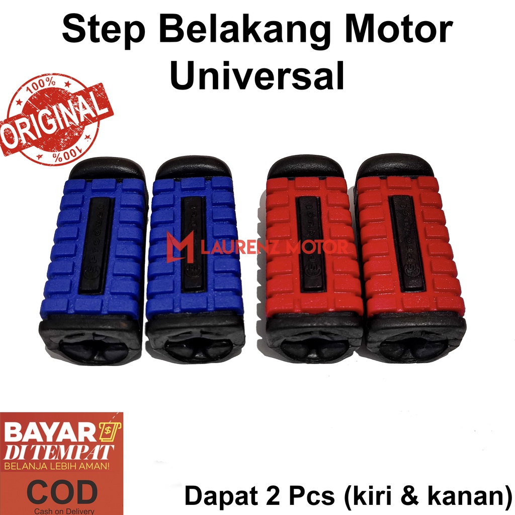 Footstep Karet Depan Universal Motor Variasi Barstep Sepasang