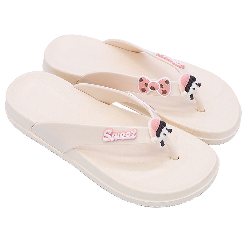 Sandal Jepit Wanita Dewasa Karakter Sandal Santai Ringan Nyaman Anti Slip