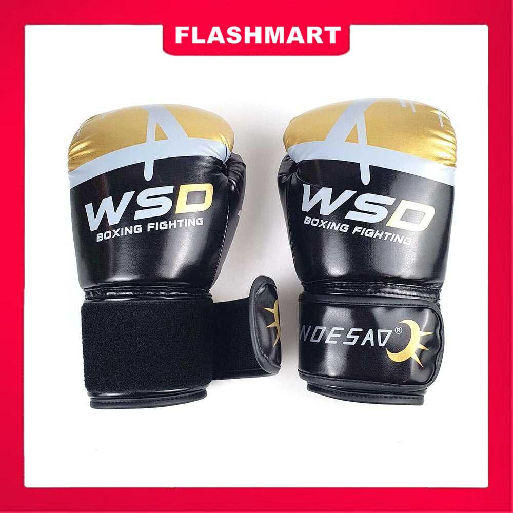 Murah Lebay Flashmart Sarung Tangan Tinju MMA UFC Boxing Muay Thai Glove - WSD-85