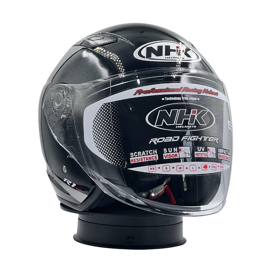 Helm NHK R1 Max SE Solid Black