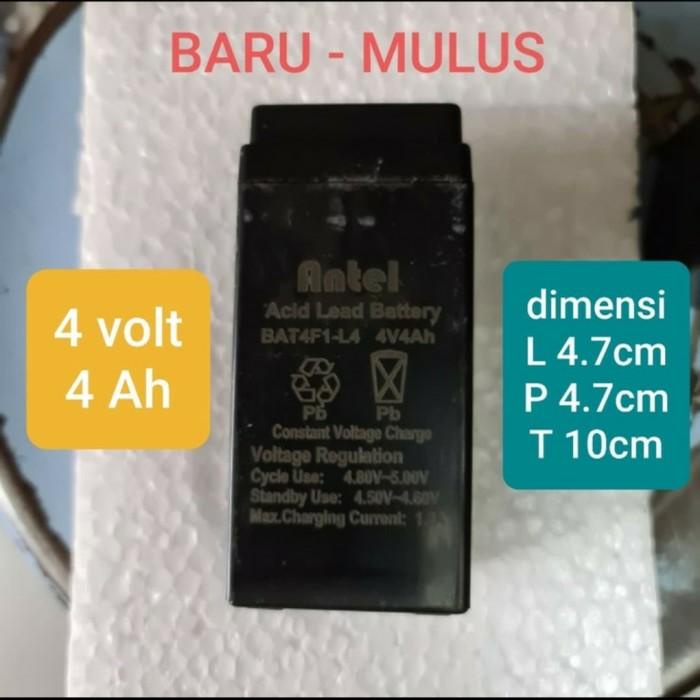 batu baterai aki 4v 4ah timbangan buah digital 150kg kg lampu digital