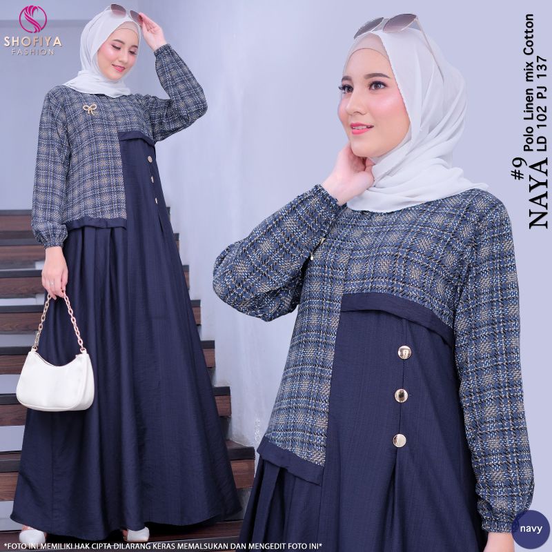 [READY] SHEHSA • NAYA BY SHOFIYA GAMIS DRESS BARU CANTIK FASHION MUSLIM