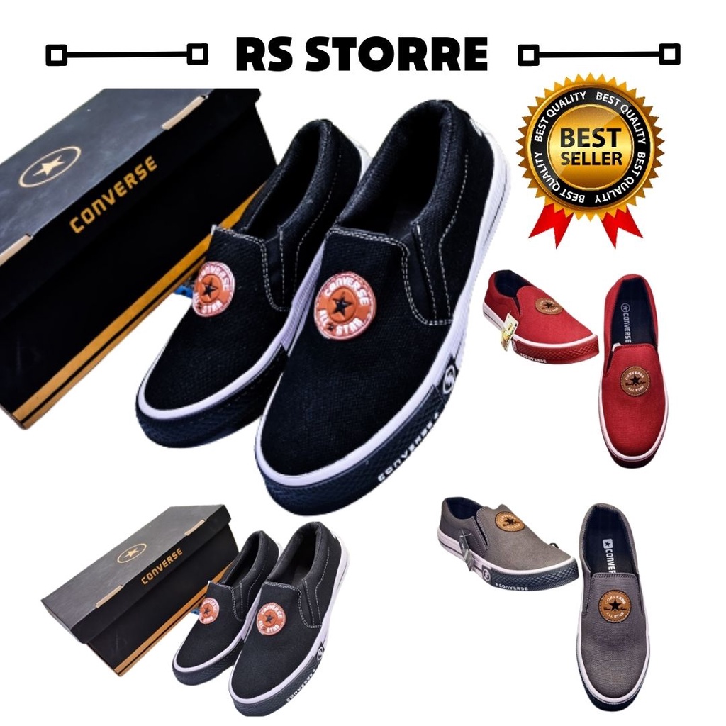SEPATU ALL STAR PRIA SLIP ON CONVERSE TERLARIS