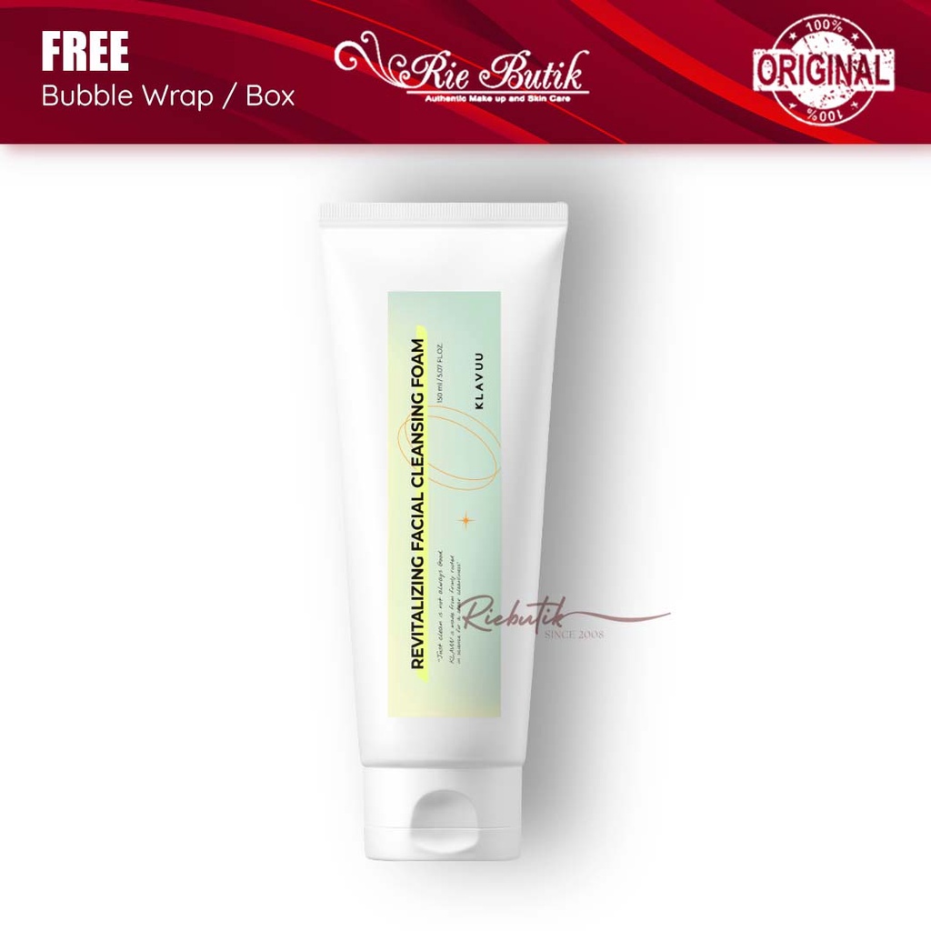 Klavuu Revitalizing Facial Cleansing Foam 150ml