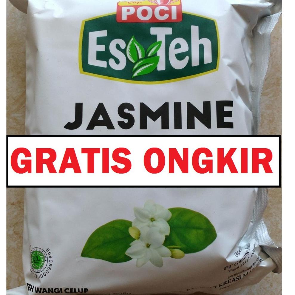 

Ready Stok bjm- GRATIS ONGKIR & TERMURAH teh poci jasmine 100gr bubuk serbuk celup teh poci melati 100 gr hitam jumbo asli 100% original