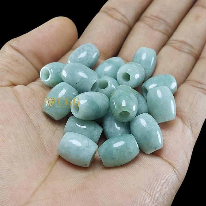 Butiran Batu Giok Burma Garansi Asli Natural Jadeite Jade Type A