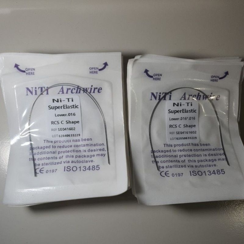 Wire Niti RCS (Reverse Curve Of Spee)