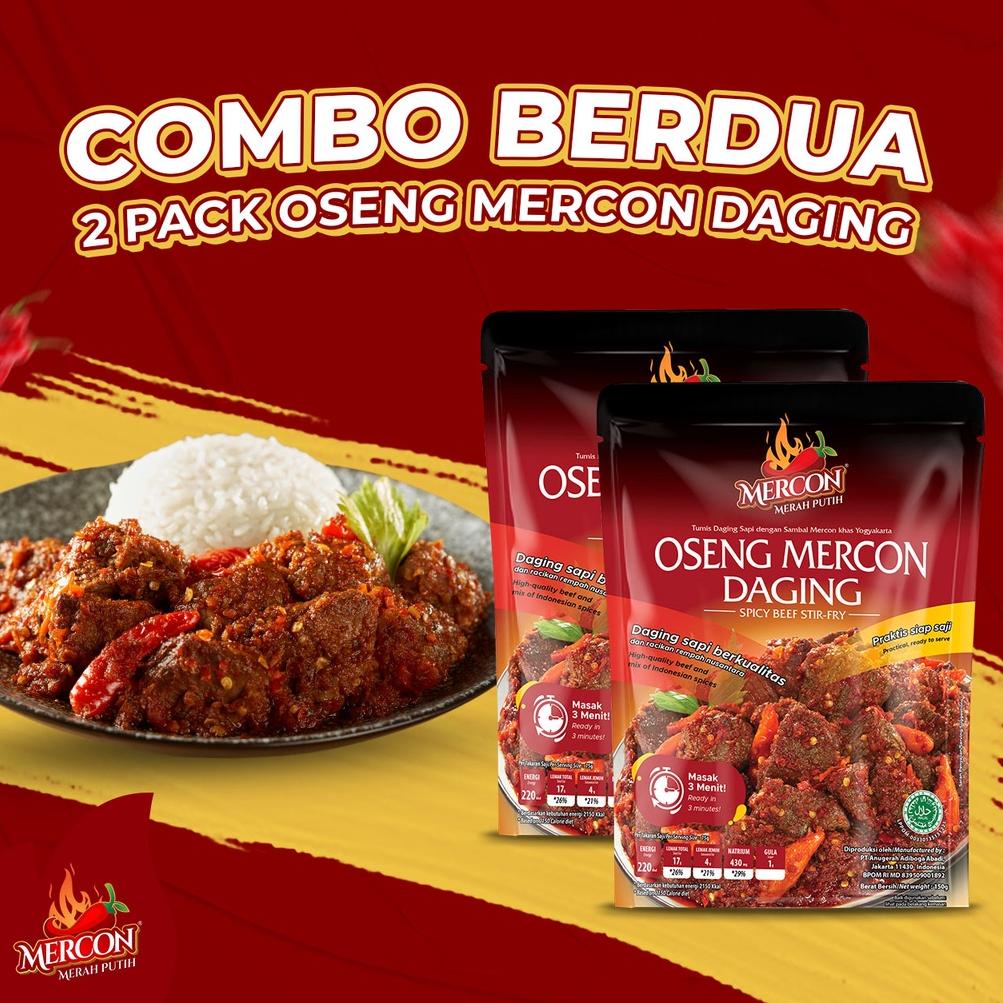 

TERMURAH Mercon Merah Putih - Hemat Combo Berdua || 2 x Oseng Mercon Daging