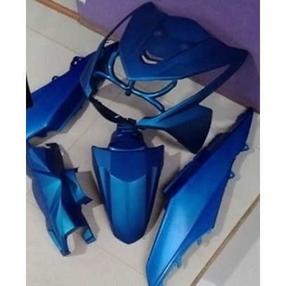 BODY HALUS HONDA BEAT FI 2013 BIRU DOFF WARNA CUSTOM