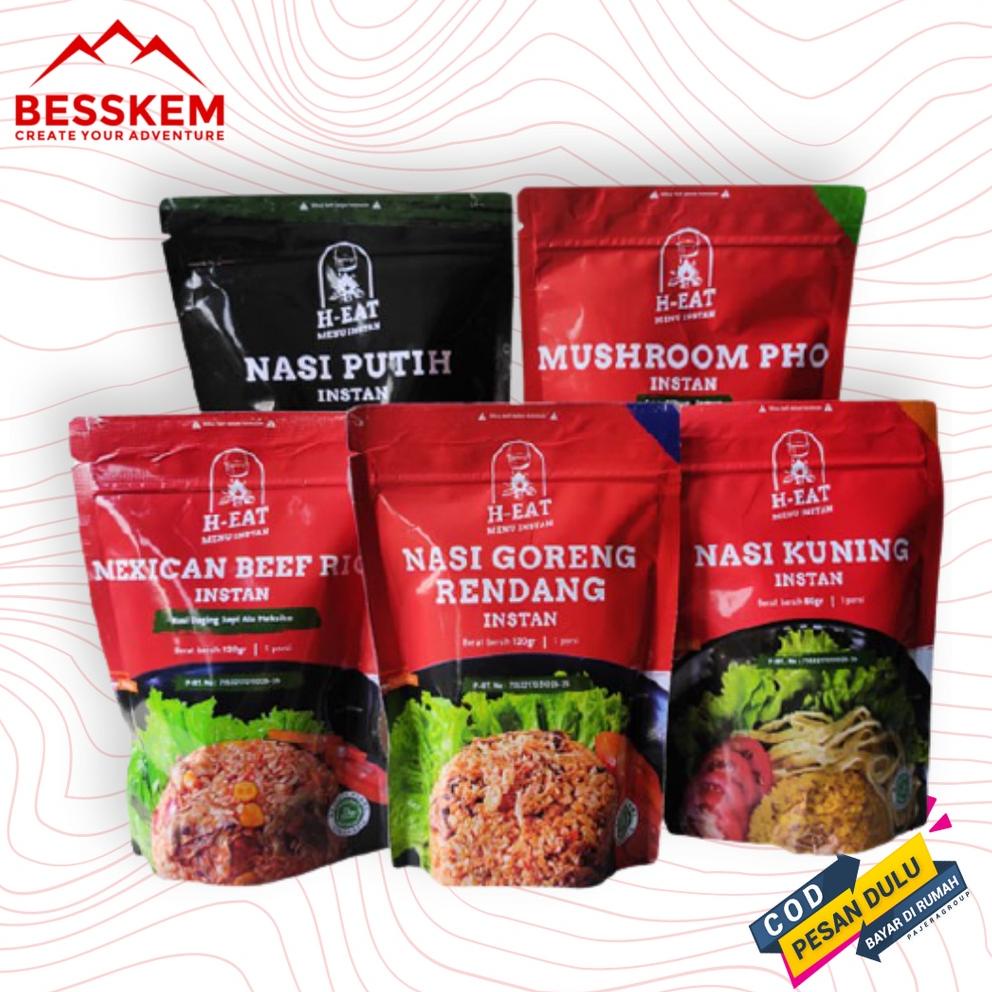 

>D2289) ⭐⭐⭐⭐⭐ H Eat Nasi Cepat Nasi Instan Makanan Instan Cepat Saji Ransum