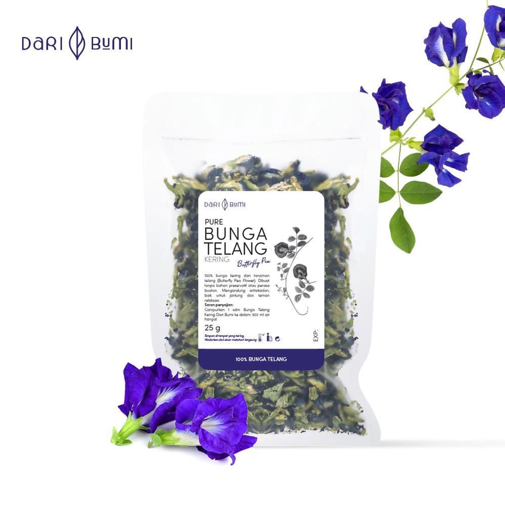 

Jangan Sampai Kehabisan!!!❄️ Teh Bunga Telang Kering 25 gr daribumi Butterfly Pea Teh Herbal
