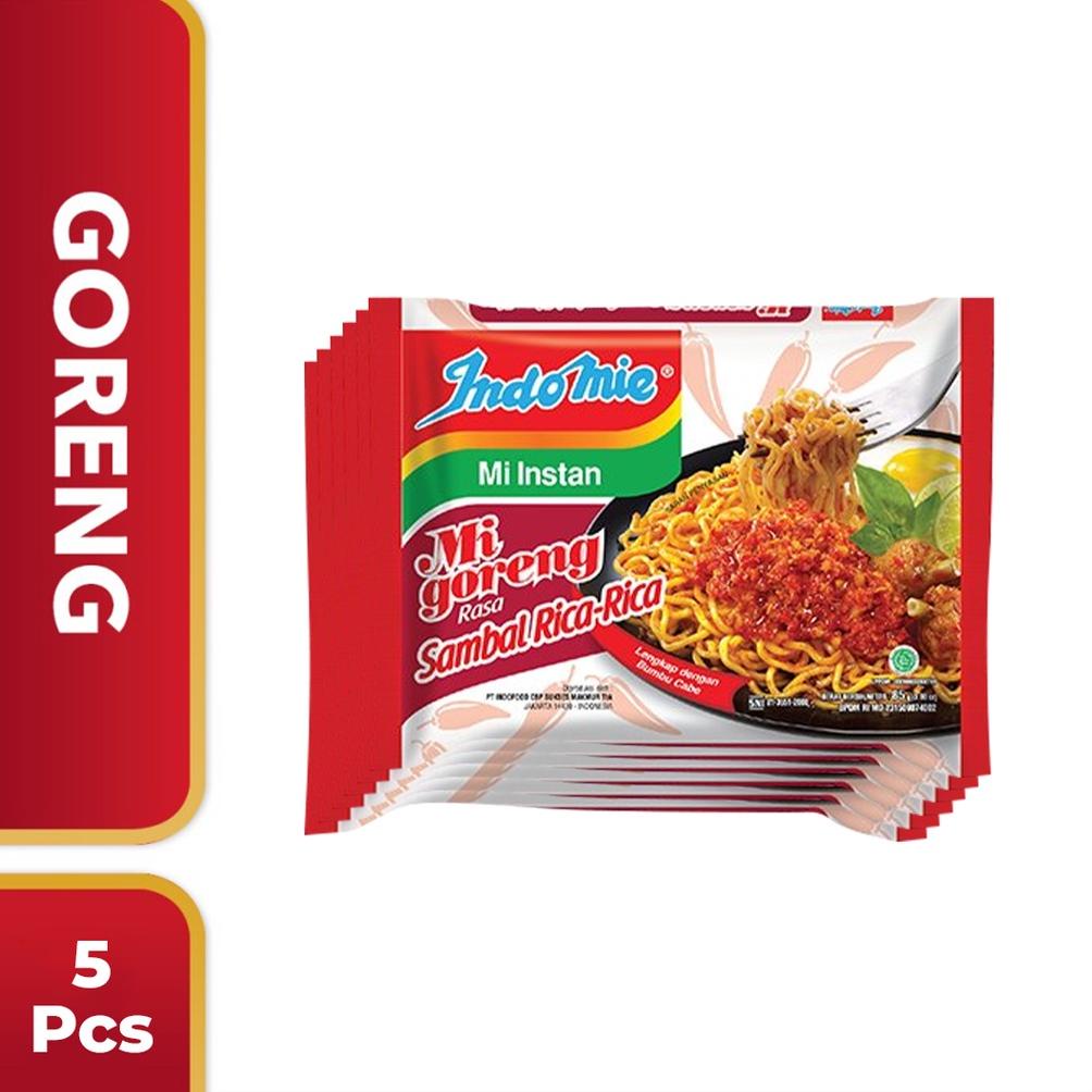 

✨MEGA ⚡ALE✨ 5 Pcs - Indomie Goreng Sambal Rica-rica