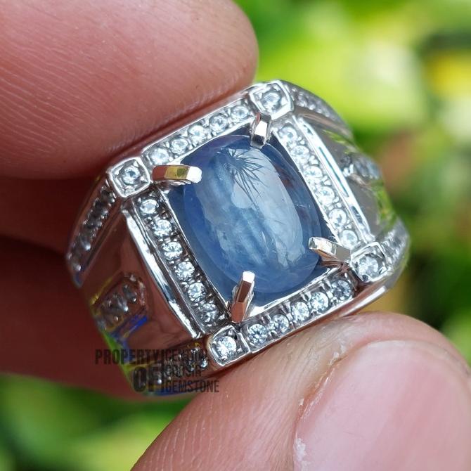 Batu Natural Star Sapphire Burma Asli