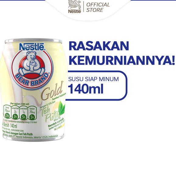 

PALING AMPUH✌️>>> BEAR BRAND Susu Kaleng White Tea Susu Steril 140 ml